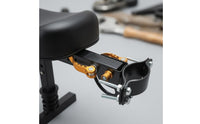 Clamp Mount Front Bike Child Seat Compact Front Scooter Child Seat Adjustable Toddler Bike Saddle