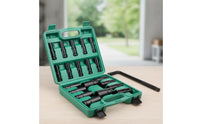 Socket Set with Case Long Deep Socket Set Vanadium Steel Tools for Mechanics, DIY Hobbyists, Garage, Workshop