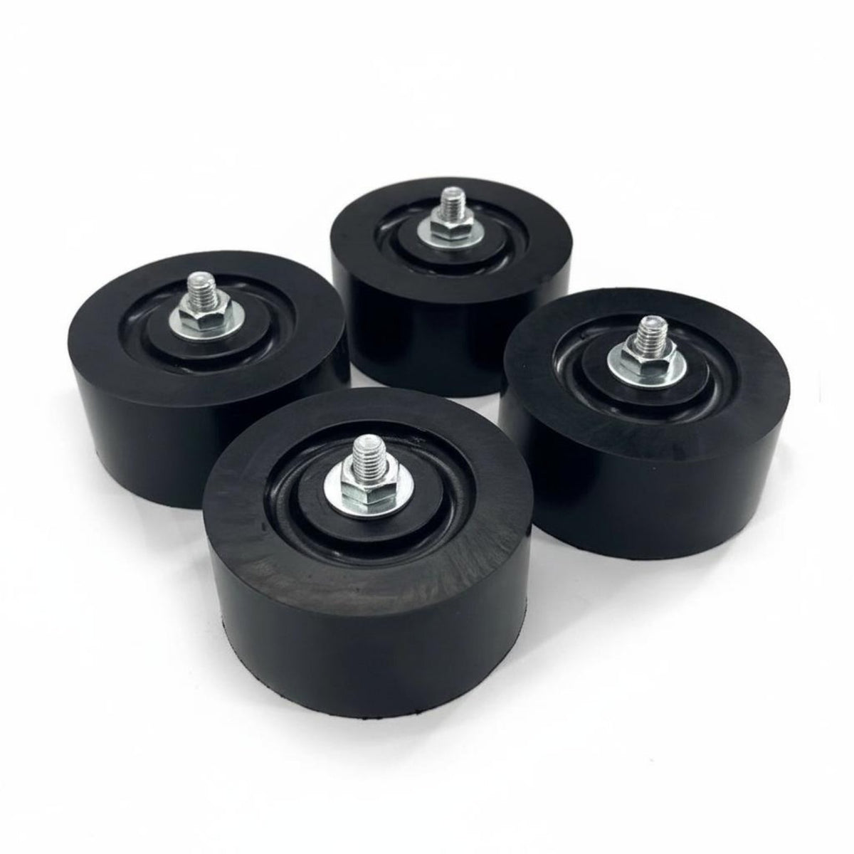 4 Pieces Air Condition shock absorb Noise Reducing Cooling Condenser Shock Absorbing Feet Universal Fit Cooling Outdoor Unit Mounting Foot