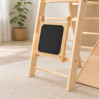 Indoor Play Equipment Wooden Slide Made with Beech Wood Children's Athletic Playground