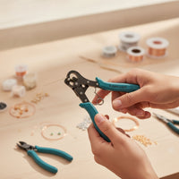Wire Wrapping Pliers Precision Looping Pliers High-Carbon Steel Tool for Jewelers, Crafters, Beadwork