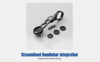 Bike Computer Mount, Adjustable Aluminum Alloy, Outdoor Trail Cycling Accessory, Compatible with Sports Camera & Headlight