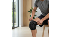 Padded Knee Pads with Foam Padding Encircling Knee Pads with Safeguarding Cap Comfortable Long-Lasting for Climbing