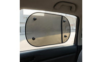 Partial Visibility Mesh Car Sun Shade Transparent Mesh Design Car Side Window Shade Black Border