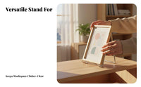 Certificate Display Easel Multifunctional Picture Frame Holder Stable Desktop Plate Holder for Homeowners, Collectors, Home, Exhibition, Retail Stores