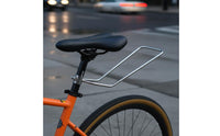 High Stability Stainless Steel Tail Rack Long-Lasting Rear Bike Rack Easy Installation Cycle Luggage Carrier 8 Kg Load Capacity for Bikepackers