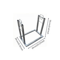 Vegetable Bag Square-Tubed Structure Tube Legs Metal Packing Stand Welded Agricultural Implement