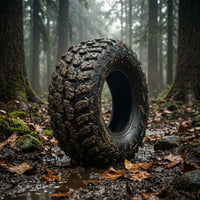 Heavy-Duty A-Pattern Grip Tire Black Kart Tire for off-Road Use