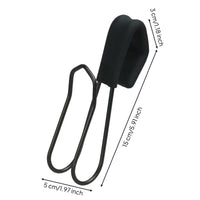 Golf Ball Holder with Padded fastenerPadded Golf Ball Clip Metal for Golfers, Driving Range