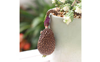 Hedgehog Figurine Pot Climber Cartoon Hanging Hedgehog Sculpture Creative Design Planter Decoration for Gardeners, Balcony, Patio