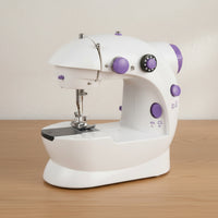 Built-in Light Electric Sewing Machine Foot Pedal Tabletop Sewing Machine Power Adapter Craft Tool Tension Knob