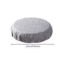 Stool Cushion Cover Soft Stool Cover with Elastic Skirt Comfortable for camping, Patio