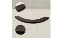 Curved Rosewood Guitar Arm Rest Slim Guitar Armrest with Adhesive Lightweight Wooden for Guitarists