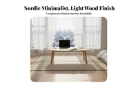 Foldable Coffee Table Space-Saving Foldable Floor Desk Multi-Functional Household Furniture for Students, Families, Bay Window, Bedroom, Small Areas