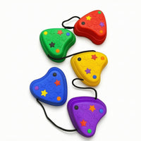 Toddler Stepping Stones Heart-Shaped Balance Stones Balance Coach Lightweight Toys Molded for Children, Playroom, Kindergarten
