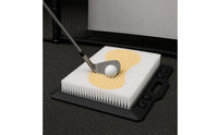 Golf Bunker Hitting Mat Rectangular Base Bunker Practice Mat Portable Sand Hazard