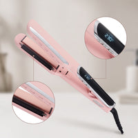 Hair Straightener Dual-Voltage Voltage Flat Iron Hair Straightener Flat Iron Anti-Frizz Appliance Smooth for Travelers, Travel