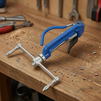Screw Strapping Tool Stainless Steel Tie Band Tensioner Metal Body Manual Band Tightening Tool