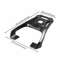 Heavy-Duty Aluminum Alloy Tail Rack Tailored Electric Bike Cargo Carrier Non-Destructive Installation Scooter Rear Rack
