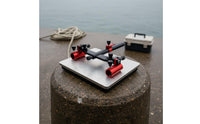 Universal Fishing Chair Bracket Multipurpose Fishing Chair Rod Mount Double Bracket Rod Holder Long-Lasting Catch Pole Rack