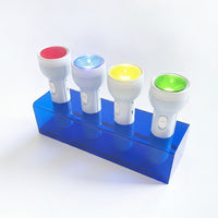 4 Pieces Flashlight with Color Portable Handheld Torch for Kids, Classroom, Kindergarten