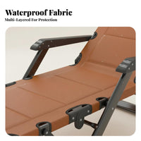 Portable Foldable resting Cot Includes Headrest Pillow Adjustable Reclining Cot durable Duty Recliner for Office Workers, Adults, Guests, Balcony, Indoors, Living Room, readydoor