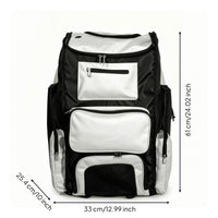 Catchers Equipment Bag Spacious Catcher Bag with Wheels Heavy-Duty for Softball Athletes
