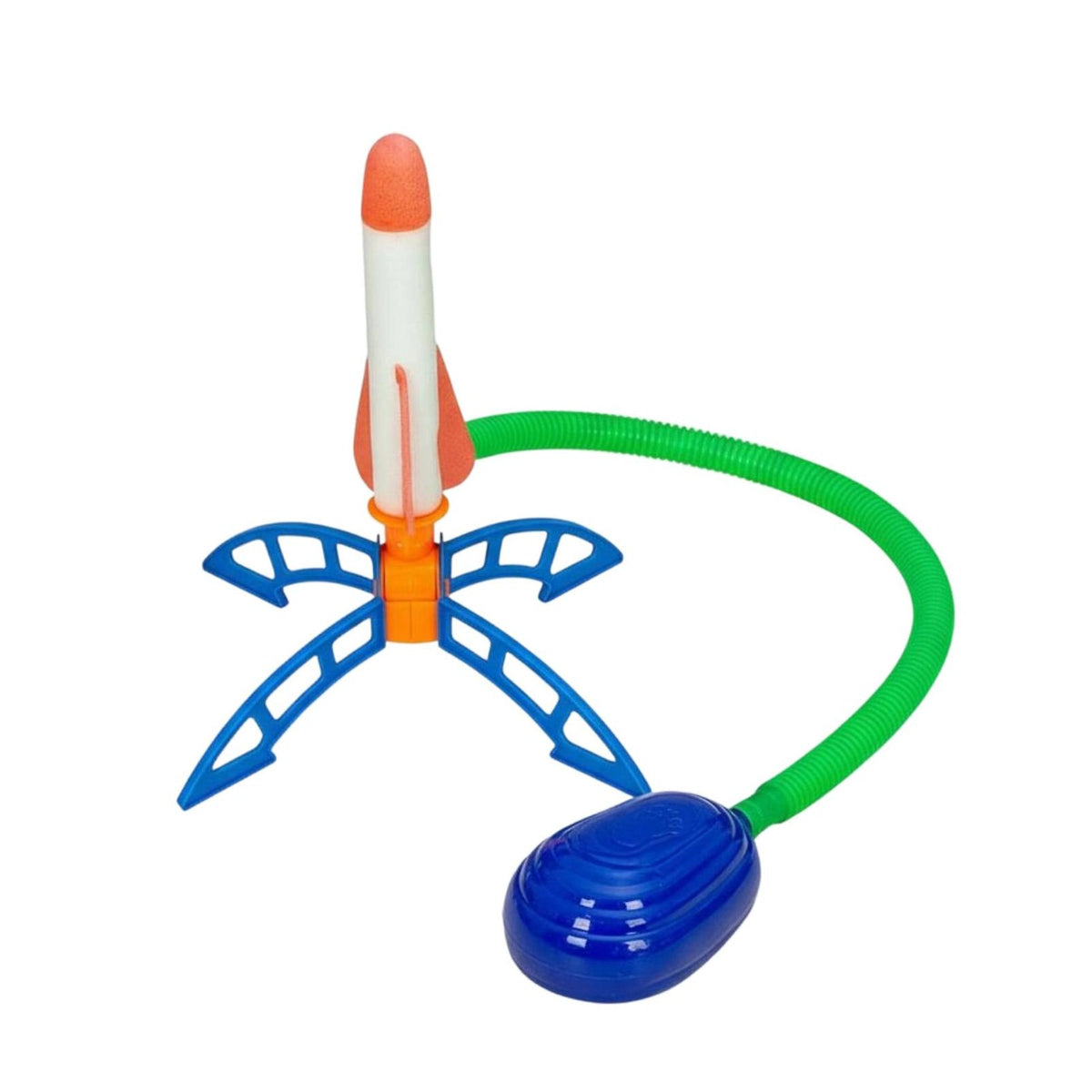 Luminous Stomp Launcher Er No Batteries Needed Air Powered Launcher Toy Adjustable Angle for Children, Boys, Outdoor, Backyard, Park
