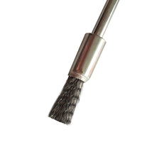 Extended Shank Stainless Steel/Brass/Nylon Pen-Style Rotary Tool Brushes