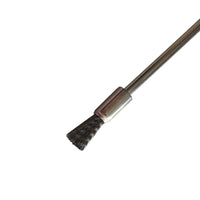 Extended Shank Stainless Steel/Brass/Nylon Pen-Style Rotary Tool Brushes