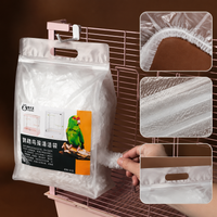 Dayang 6047 Birdcage Tray Cleaning Bag, Disposable Pet Feces Pad, Parrot Poop Collection Supplies