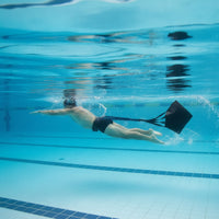 Adjustable Swimming Parachute with Belt Efficient Swim Belt with Parachute Lightweight Training Equipment for Swimmers