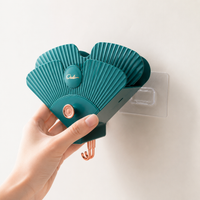 Pot Lid Holder, Wall-mounted, 2 Sections, Drill-free, Adhesive Type, For Pot Lids & Cutting Boards, Kitchen Rack