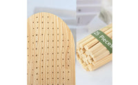 Pegboard Display Wooden Stand Wooden Pegboard Stand Tabletop for Crafters, Collectors, Craft Fairs, Boutiques