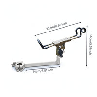 Fishing Rod Holder with Clamp Fishing Rod Holder Bracket Easy to Install for Fishermen, Anglers