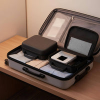Detachable Shoulder Strap Photo Printer Travel Case Wear-Resistant Material Portable Printer Case Internal Mesh Pocket Custom Molded Interior for Travelers