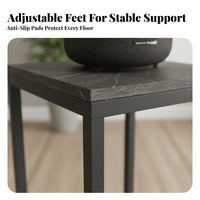 High-Fidelity Speaker Floor Stand Multi-Purpose Home Theater Speaker Stand Sleek Design Wrought Iron Audio Rack Quick Setup for Audiophiles