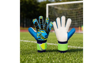 Goalkeeper Gloves with Finger Protection Guarding Soccer Goalkeeper Gloves Padded for Kids, Children