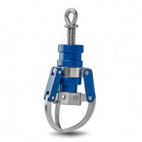 Metal Claw Toy with Bead Chain Mechanical Spring-Loaded Claw Keychain Toy Keychain Sturdy Keyring Compact for Fidgeters