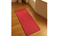 Non-Slip Exercise Mat with Carrying Strap and Bag Water-Absorbing Exercise Mat with Carry Bag Portable Cushioned for Yogis, Fitness Enthusiasts, Home Workouts, Stretching