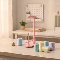 Thread Spool Stand Tabletop Spool Stand with Thread Guide Universal for Sewing Enthusiasts, Quilters, Craft Table