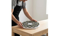 Wool Rings 22-Ball Baffle Plate Water-Resistant Snooker Ball Washer Plate Tab Rim Machine Part White