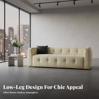pillowydesign Sofa Minimalist Design Living Room Furniture billowyLike Comfort Couch for Apartment Dwellers, Families, Studio, Lounge Area, Bedroom