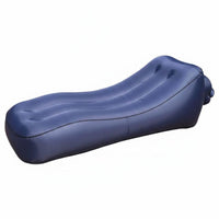 Lightweight Wind-Inflated Lounger No Pump Needed Wind-Catcher Couch Waterproof Air Sofa Tear-Resistant for BeachBeachers, event Attendees, Camping, Travel, Hiking, outdoor meals