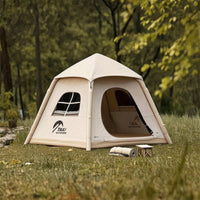 Quick-Setup Inflatable Tent Portable Camping Tent with Pump Lightweight Tents Manual for Backpackers