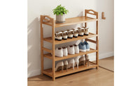 Multi-Tier Shoe Rack Space Saving Freestanding Shoe Stand Dustproof Design Household Storage for Entryway, Hallway, Closet