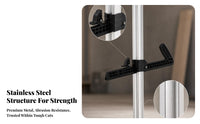 Perforated Handle Adjustable Drywall Cutter Vertical Metal Body Folding Gypsum Board Cutter Portable