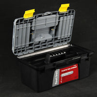 Two-Layer Multi-functional Tool Box Hardware Storage Organizer Fishing Box 13-19 inch Durable