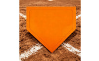 Portable Baseball Plate Marker Flat Design Baseball Field Marker Plate Long-Lasting Sports Training Gear High Visibility
