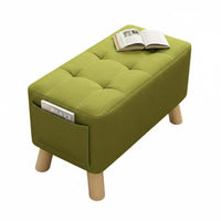 Minimalist Design Long Entryway Seat Modern appearance Long Ottoman Bench Soft Seating Household Furniture adaptable for Families, homeowners, Renters, Living Room, Hallway, Bedroom